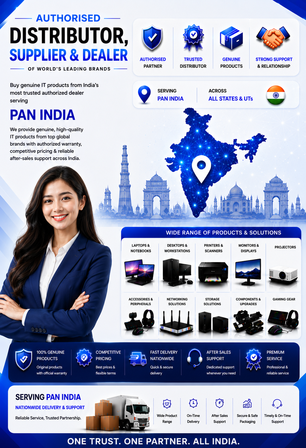 Authorized Apple, HP, Dell, Lenovo, Kramer Distributor Madhya Pradesh