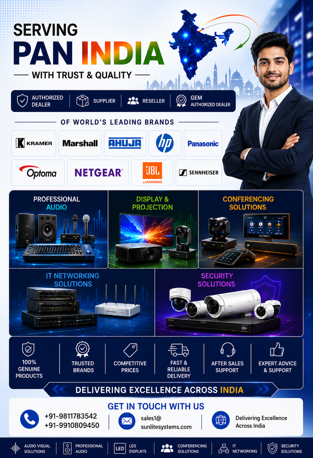 Comprehensive IT & AV Product Portfolio Madhya Pradesh